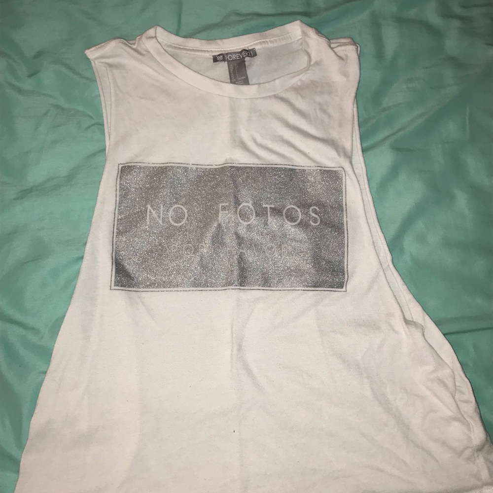 Forever 21 Sleeveless Muscle Top Size S